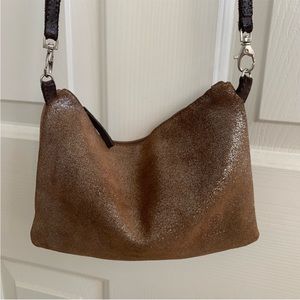 C-OUI Glitter Leather Pouch